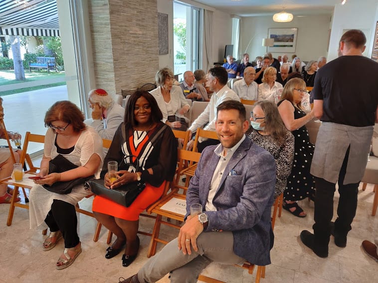 Reception at the Australian Ambassador’s Residence H. E. Paul Griffith 26th May 2021