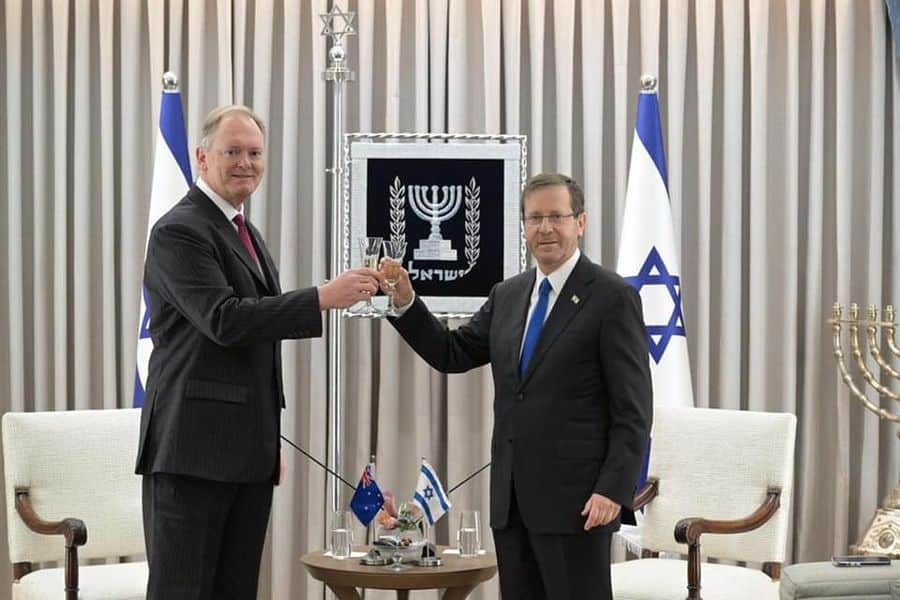 IBCA Welcomes Australia’s New Ambassador to Israel, H.E. Dr. Ralph King