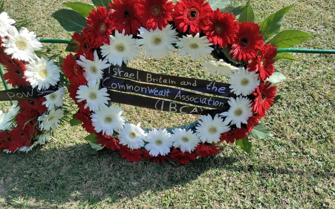Service of Remembrance and Dedication at the Commonwealth War Graves Cemetery in Ramleh