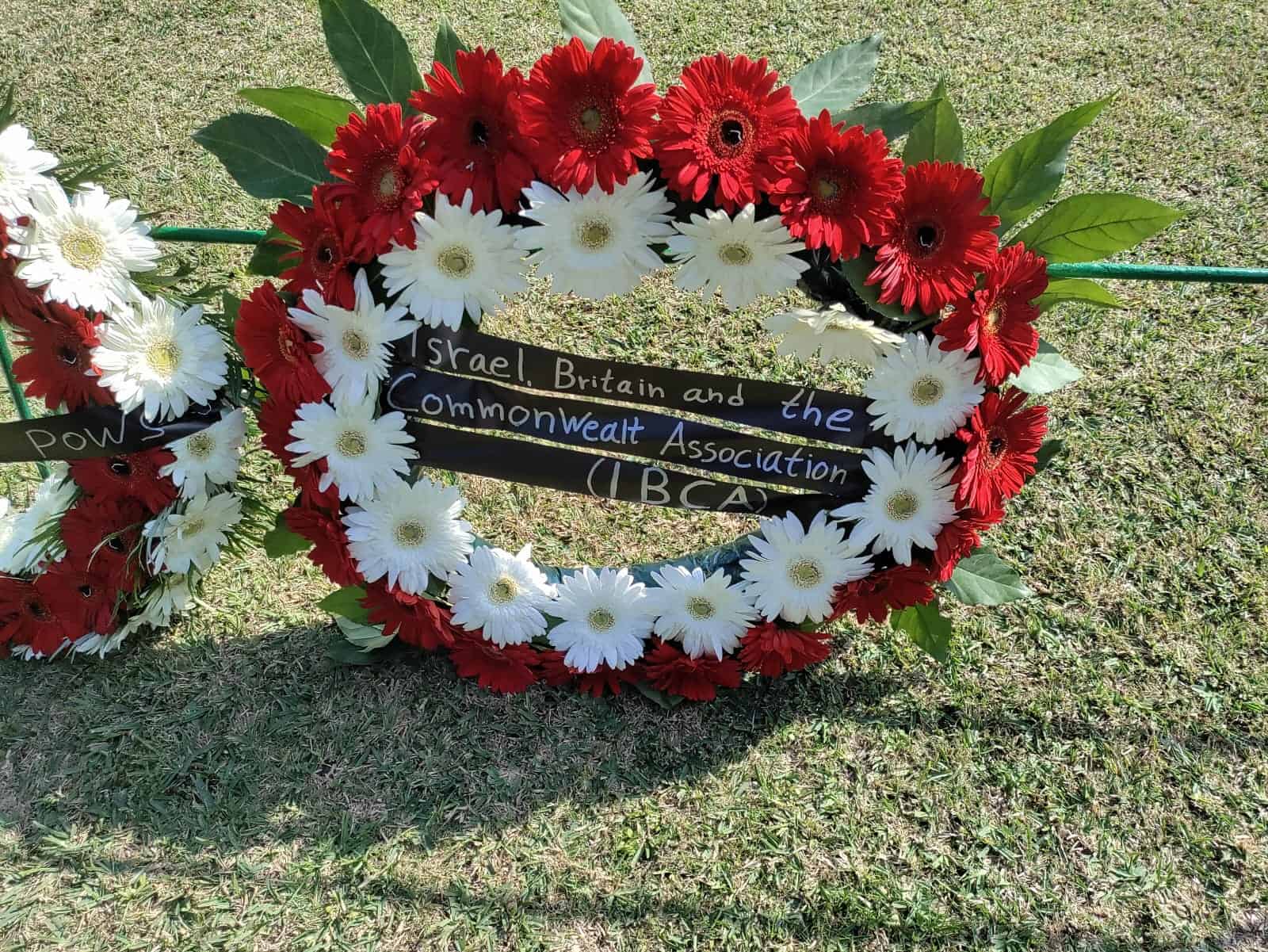 Service of Remembrance and Dedication at the Commonwealth War Graves Cemetery in Ramleh