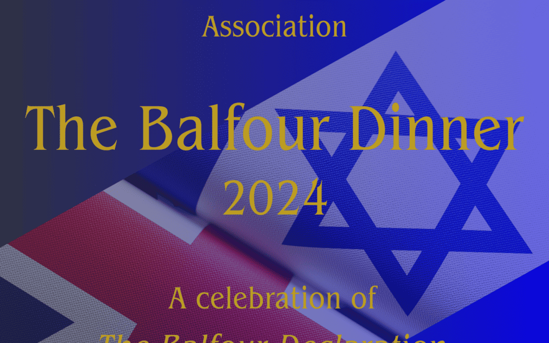 THE BALFOUR DINNER 1st February 2024