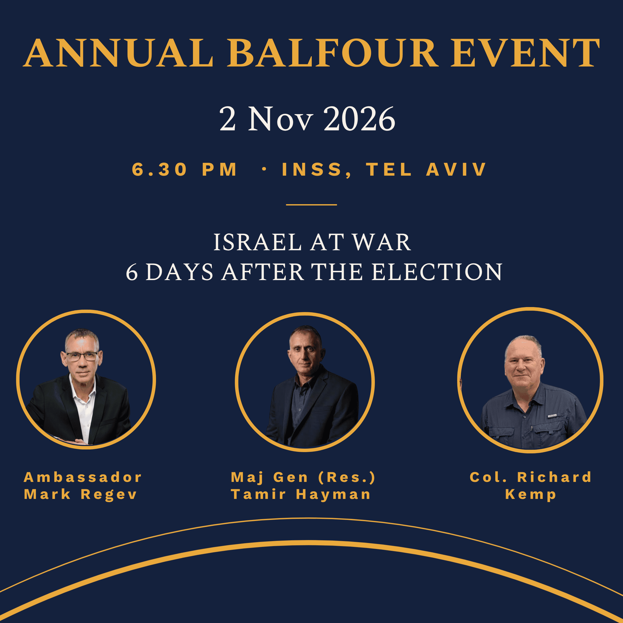 Annual Balfour Event